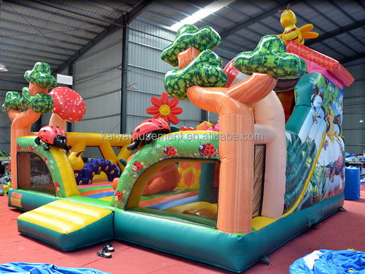 Sea.by Air.by Express Shipping PVC aufblasbarer Türsteher Schloss Sprunghaus für Kinder