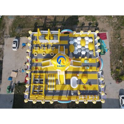 PVC Tarpaulin Custom der größte aufblasbare Themenpark der Welt für Unisex-Kinder