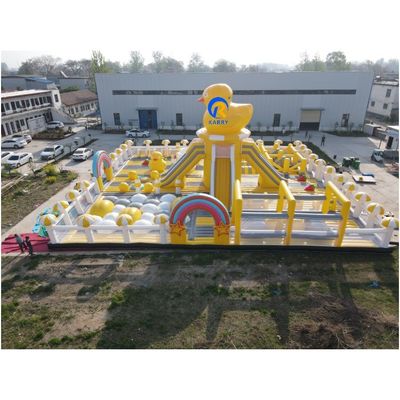 PVC Tarpaulin Custom der größte aufblasbare Themenpark der Welt für Unisex-Kinder