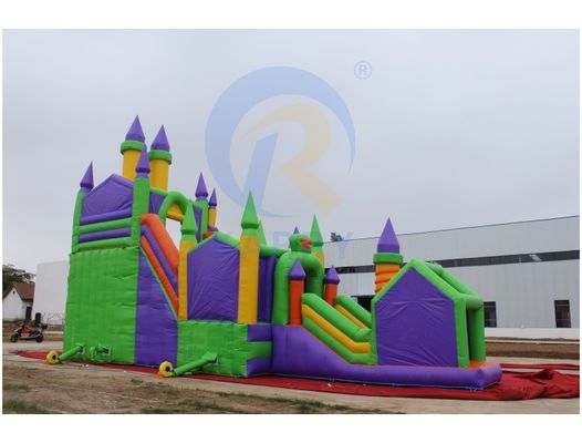 Riesige PVC-Platten aufblasbare Sprungburg Erwachsene Sprunghaus für den Freien Spielplatz