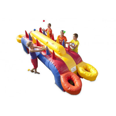 Tragbares kommerzielles PVC aufblasbares Hoverball-Rennspiel für lustigen interaktiven Karneval