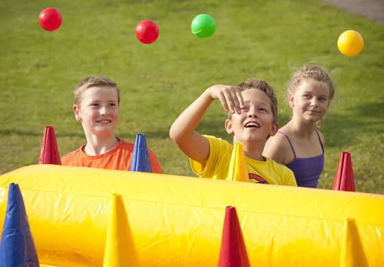 Tragbares kommerzielles PVC aufblasbares Hoverball-Rennspiel für lustigen interaktiven Karneval