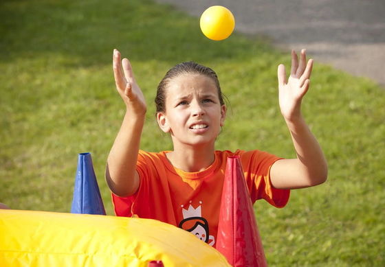 Tragbares kommerzielles PVC aufblasbares Hoverball-Rennspiel für lustigen interaktiven Karneval