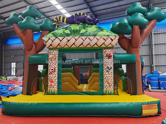 Kinderparty Außen aufblasbares Türsteherhaus mit Rutsche See/Luft/Expressversand