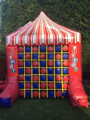 PORTABLE Interaktive Sportspiele Farbenfrohe Karnevalsspiele Tic Tac Toe Wand und Connect 4