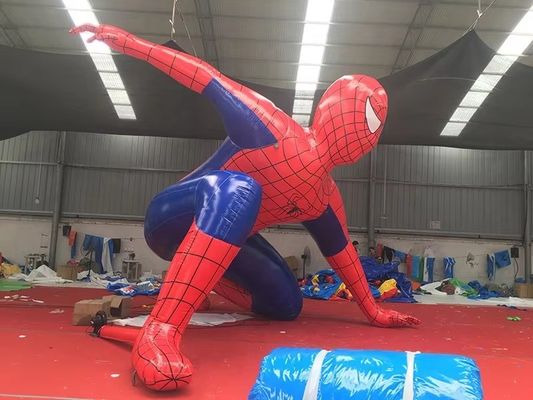 Aufblasbares Spiderman-Modell mit individueller Größe und doppelt-dreifachem Nähen