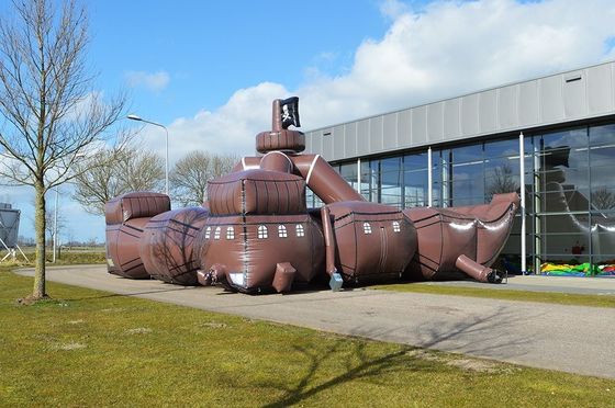 Aufblasbare Laser-Tag-Arena für interaktive Sportspiele für Erwachsene und PVC-Schlachtfeldlabyrinth