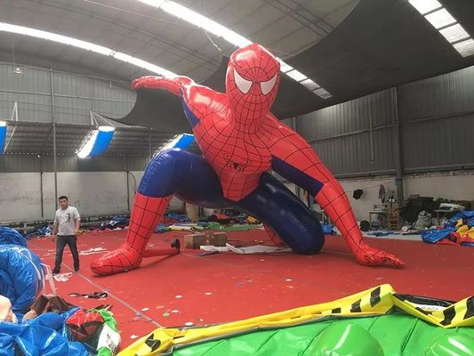 Aufblasbares Spiderman-Modell mit individueller Größe und doppelt-dreifachem Nähen