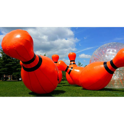 Portable Jumbo PVC aufblasbare Bowling-Set ideal für interaktive Sportspiele und Veranstaltungen