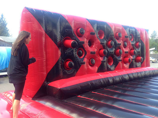 Blower Interaktives Sportspiel Herausforderung Aufblasbare Whack Wandwisch-Aus-Schlag-Spiel