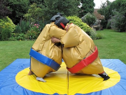 CE-Blower-Reparatur-Zubehör inklusive bunter Sumo-Wrestling-Anzug für Kinder und Erwachsene