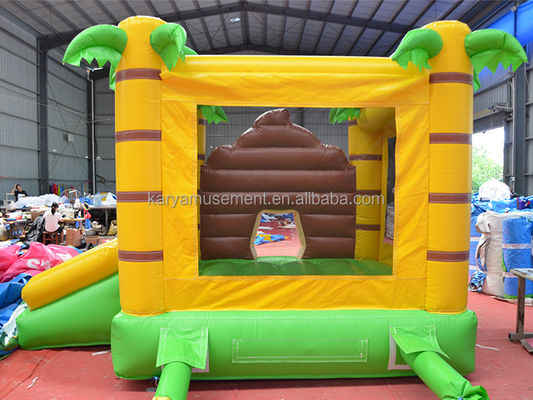 CE/EN71/EN14960 Zertifizierte Kleingröße Jungle Cartoon Monkey Bouncy Castle für Kinder