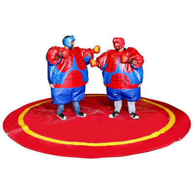 Karnevalspiel Wesentliche Erwachsene Aufblasbare Spiderman Sumo-Anzüge für den Freien Spielplatz