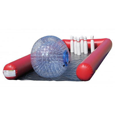 Customisierte aufblasbare Bowling-Pin und Ball-Spiel für Team-Building Party Entertainment