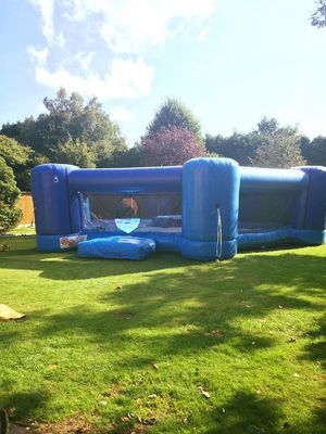 Versandweg Auf See/auf dem Luftweg 6 Spieler aufblasbare Bungee Run Dash 'n' Grab Sport Spiele