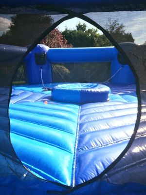 Versandweg Auf See/auf dem Luftweg 6 Spieler aufblasbare Bungee Run Dash 'n' Grab Sport Spiele
