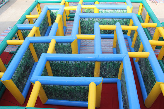 Custom aufblasbare Laser-Tag-Labyrinth für Unisex Maislabyrinth Herausforderung Hürdenkurs