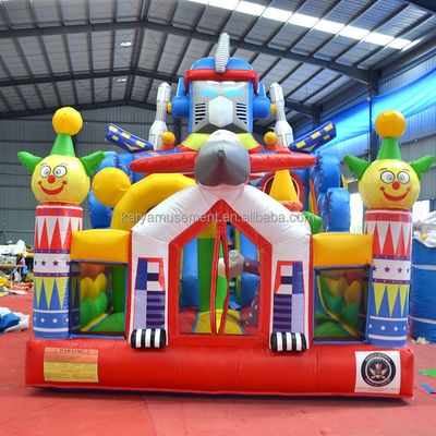Trampolin Custom Kleingröße Aufblasbare Mechanische Ares Spaß City Bouncer Combo Slide
