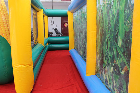 Custom aufblasbare Laser-Tag-Labyrinth für Unisex Maislabyrinth Herausforderung Hürdenkurs