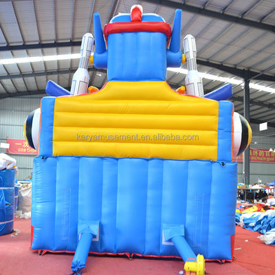 Trampolin Custom Kleingröße Aufblasbare Mechanische Ares Spaß City Bouncer Combo Slide