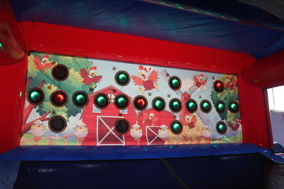 PORTABLE Aufblasbare IPS Schießgalerie für interaktive Spiele und Sportspiele
