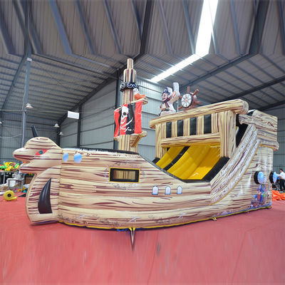 Customized Farbe kommerzielle aufblasbare nasse und trockene Rutsche Sprung Schloss für Party Vermietung