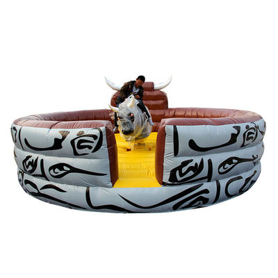Customisierte PVC-Material aufblasbare mechanische Rodeo Stierkampf Spiel für den Wettbewerb