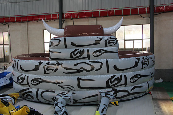 Customisierte PVC-Material aufblasbare mechanische Rodeo Stierkampf Spiel für den Wettbewerb
