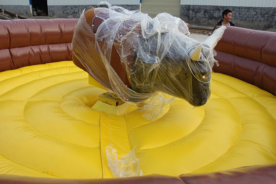 Customisierte PVC-Material aufblasbare mechanische Rodeo Stierkampf Spiel für den Wettbewerb