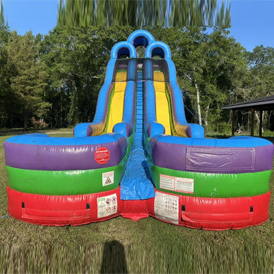Anpassbarer Doppelschlittschwimmbad mit zwei kleinen Pools und Reparaturkits enthalten