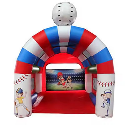 Altersbereich 14 Jahre nach oben Aufblasbare Baseball Batting Cage Schießspiel mit Speed Pitch