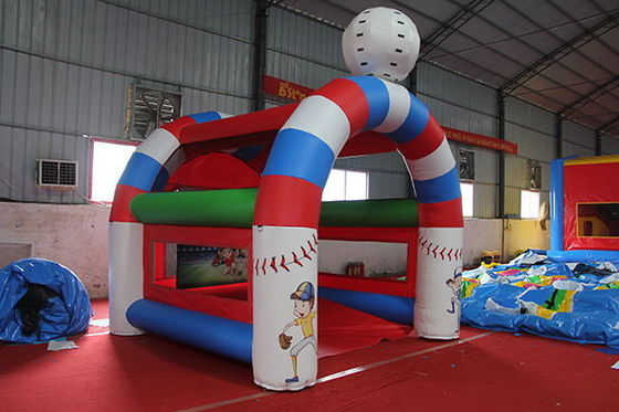 Altersbereich 14 Jahre nach oben Aufblasbare Baseball Batting Cage Schießspiel mit Speed Pitch