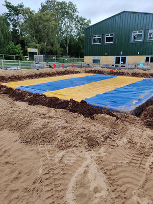 Kommerzielle PVC Aufblasbare Sprungwolke Farbige Sprungkissen Pad für Kinder und Erwachsene