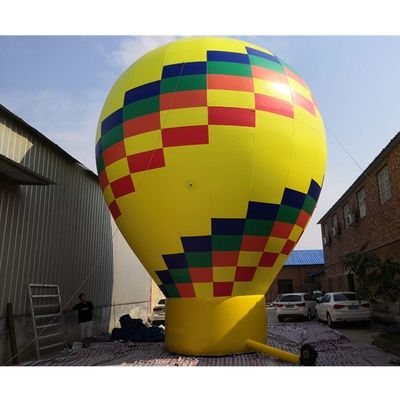 8m Höhe Luftfarbiger Ballon Druck Drucken Sie das Logo des Kunden zur Werbung Werbung