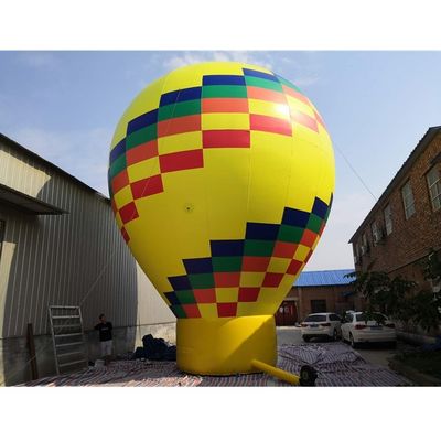 8m Höhe Luftfarbiger Ballon Druck Drucken Sie das Logo des Kunden zur Werbung Werbung