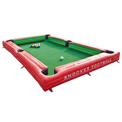 Aufblasbares Fussball-Billiard-Pooltisch aus PVC-Tarn für interaktive Spiele