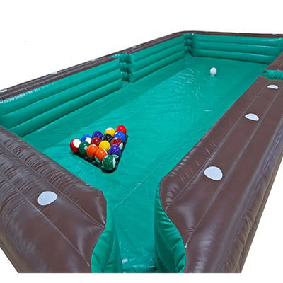 Aufblasbares Fussball-Billiard-Pooltisch aus PVC-Tarn für interaktive Spiele