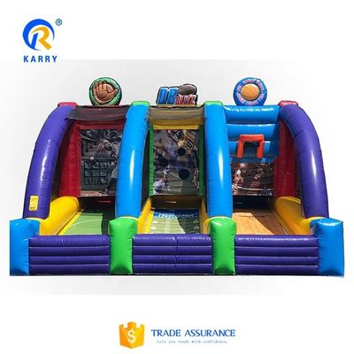 Aufblasbare Karnevalspielzeuge Outdoor-Interaktive Spiele mit CE-Blower und Reparaturzubehör