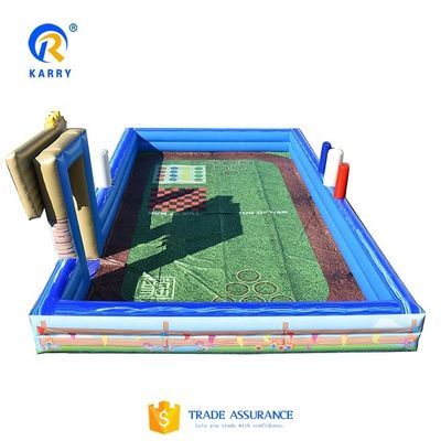 Versandweg Gebraucht aufblasbare Seife Fußball-/Basketballplatz für Außenspielplatz