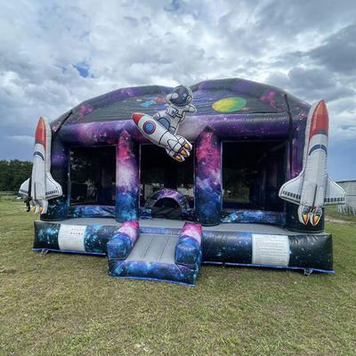 Blaser Pretty Good Kids Party Astronaut Schloss Raumschiff aufblasbares Sprunghaus