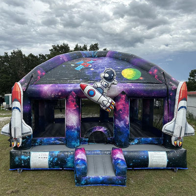 Blaser Pretty Good Kids Party Astronaut Schloss Raumschiff aufblasbares Sprunghaus
