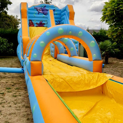 Erleben Sie den Nervenkitzel mit der Themenwelt Unterwasser aufblasbarer Wasserpark und Rutsche