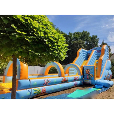 Erleben Sie den Nervenkitzel mit der Themenwelt Unterwasser aufblasbarer Wasserpark und Rutsche