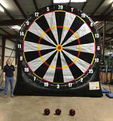 14 Altersgruppe Riesen aufblasbare Darts Interaktives Sportspiel mit EN14960-Zertifizierung