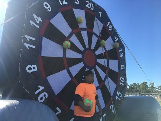 14 Altersgruppe Riesen aufblasbare Darts Interaktives Sportspiel mit EN14960-Zertifizierung