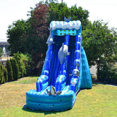 Abnehmbare Schwimmbad aufblasbare Rutsche für Kinder und Erwachsene im Sommer-Wasserpark