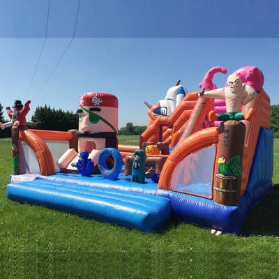 Aufblasbare Trampolin Schloss Sprunghaus mit Reparatur-Kits enthalten
