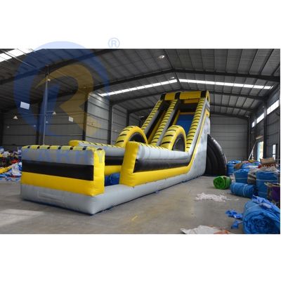 Gewerblicher aufblasbarer Wasserpark Extra-Lange Rutsche und aufblasbarer Kombi-Schwimmbad