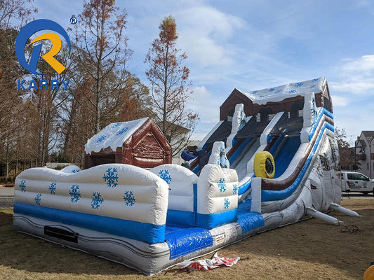 Aufblasbare Wasserrutsche für Erwachsene und Kinder aus PVC-Platte