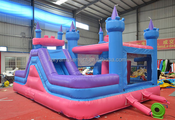 Eigenschaften PORTABLE Kinder Naughty Castle aufblasbares Sprunghaus mit Rutsche und Pool